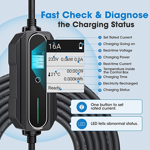 3-EVMOTIONS Sigma EVSE Type2 (max. 32A) Електрическо зарядно за автомобил