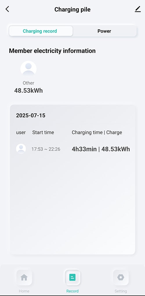 5-EVMOTIONS Delta Smart Wallbox Type2 7.4kw Wi-Fi Електрическо зарядно за автомобил