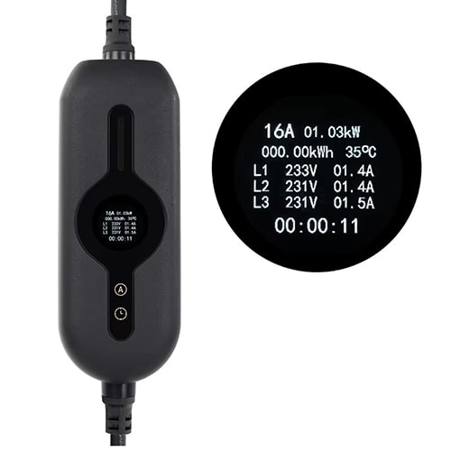 2-EVMOTIONS Epsilon EVSE Type2 (3x16A) Електрическо зарядно за автомобил