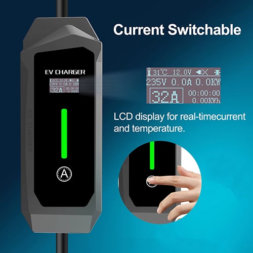 2-EVMOTIONS Lambda EVSE Type2 (max. 16A) Електрическо зарядно за автомобил