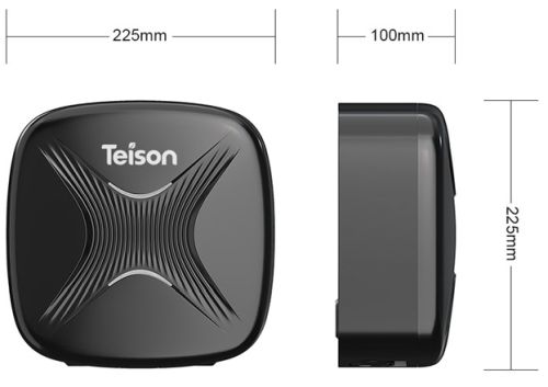 4-TEISON Smart Wallbox Type2 11kw Wi-Fi Електрическо зарядно за автомобил